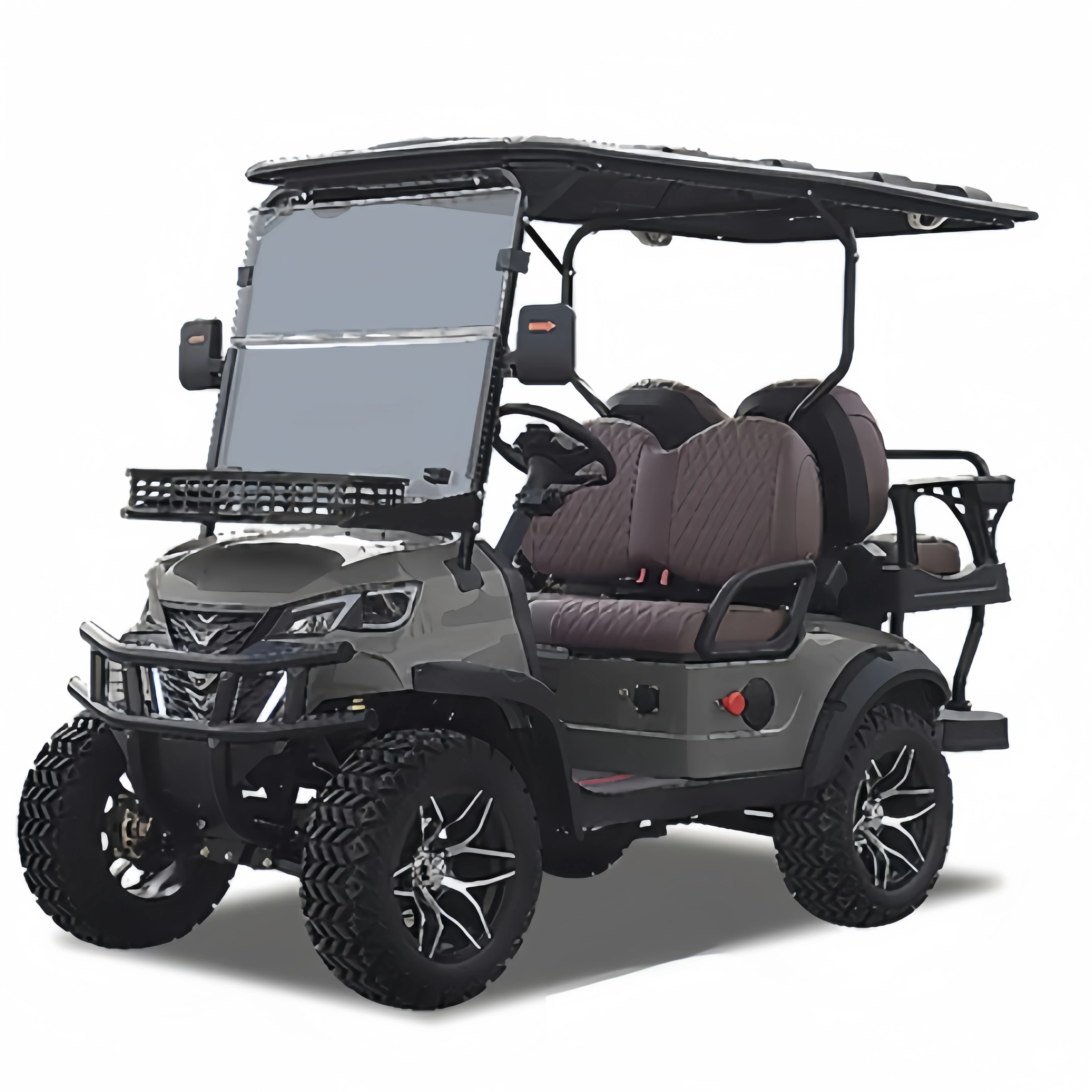 Golf Buggy 4 Seat Electric 72V Lithium Powered Golf Cart Off-road Electric Cart sightseeing car For Sale