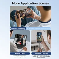 [2Pcs] Vention USB Type C to 3.5mm Jack Earphone Adapter Headphone USB C Cable Audio Adapter with DAC For iPhone 17 16 15 Xiaomi 6