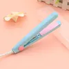 Mini Hair Straightener Clipboard Small Power Plug Curling Hair Straight Hair Girls Air Bangs Portable Hair Straightener 5