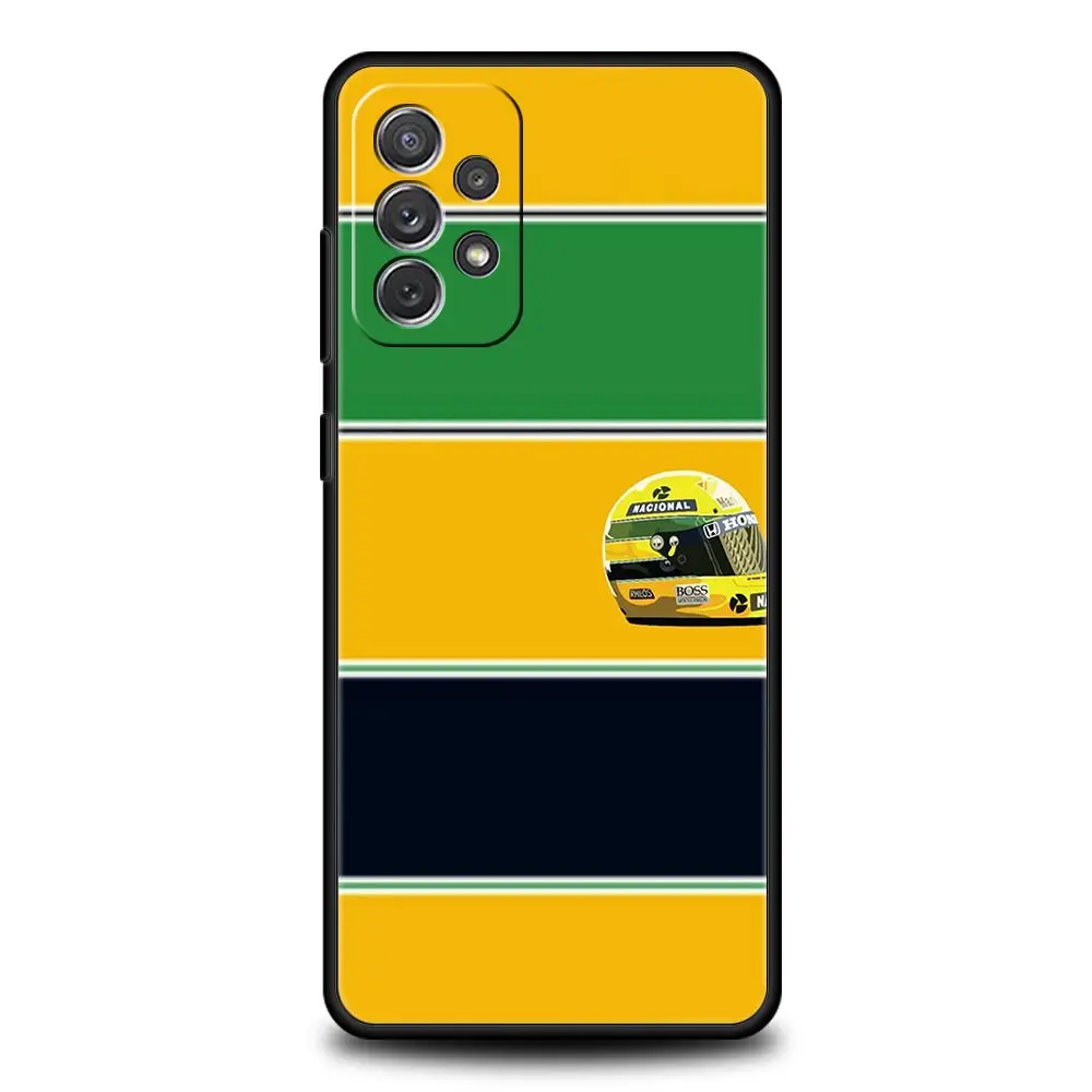 Ayrton Senna F1 Themed Phone Case Cover