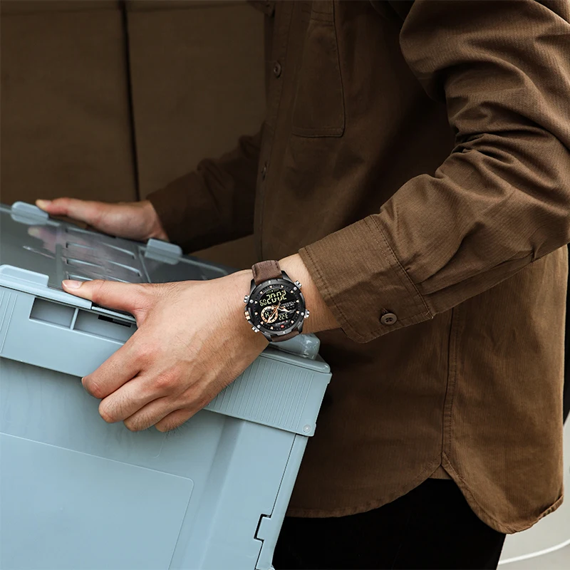 NAVIFORCE Orologio sportivo da uomo Orologio da polso al quarzo NAVIFORCE Orologio sportivo da uomo Orologio da polso al quarzo