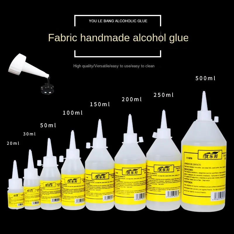 20/50/100ml Liquid Glue Alcohol Adhesive Textile Stationery Scrapbooking -  AliExpress