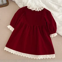 Prinzessin Kleid Spitze Rüschen Satin – Bild 6