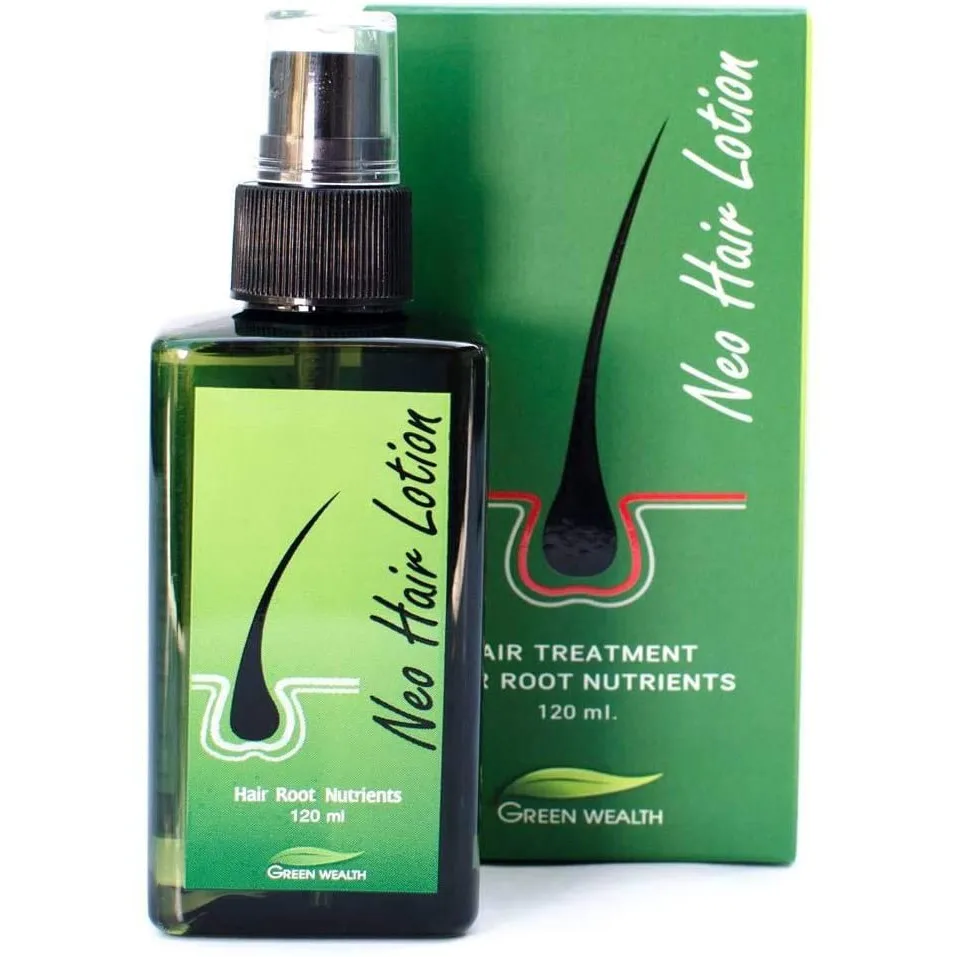 Original Thailand Neo Hair Lotion Anti-Hair Loss Tonic Hair Treatment Solution 120ml hair growth serum hair growth cream hair growth spray