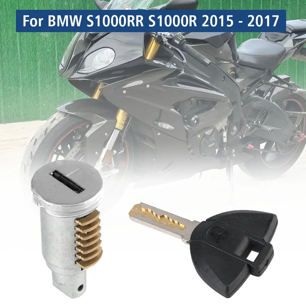 Lock Motorcycle Rear Final Seat Lock Core Key For BMW S1000RR S1000R 2015- Motorcycle Rear Hump Hump