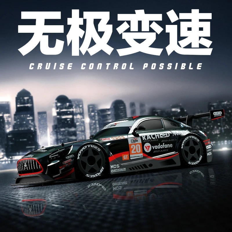 KAMTOM RC Cars KM2401 High Speed Drift Racing 1:24 Simulation Proportional Stepless Transmission RC Electric Vehicle Toy Gift 4