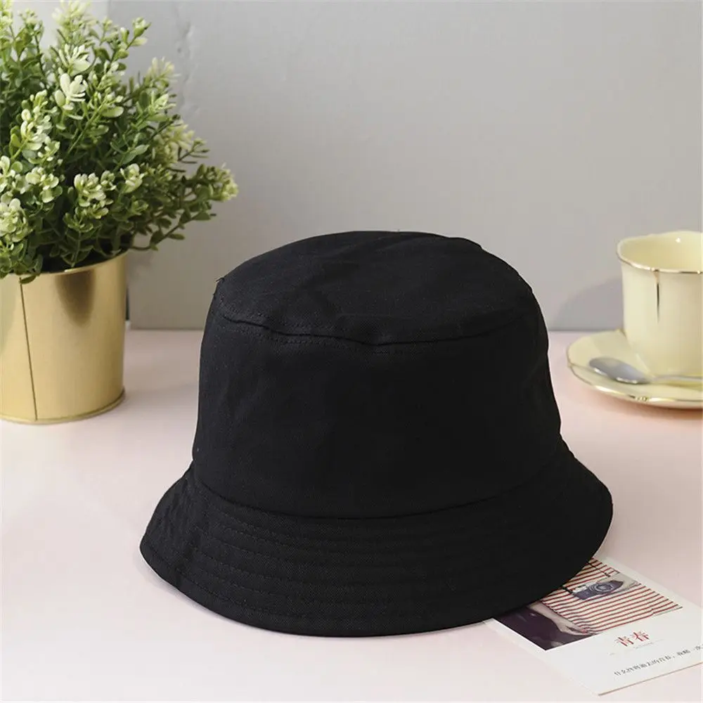 Bucket Hat Women Men Anti-UV Beach Sun Hat Summer Sunscreen Panama Hat Outdoor Foldable Portable Fisherman Cap