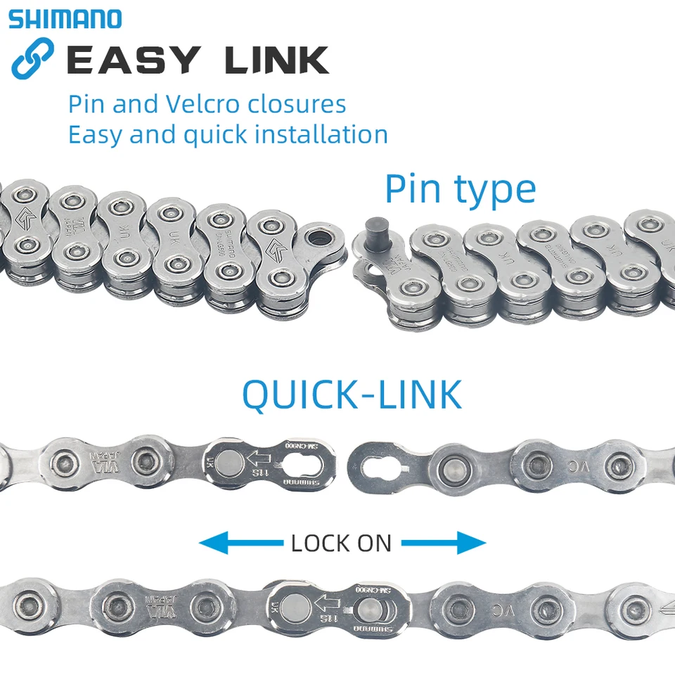 SHIMANO CUES CN-LG500 10/11-speed LINKGLIDE Chain Mountain Bike