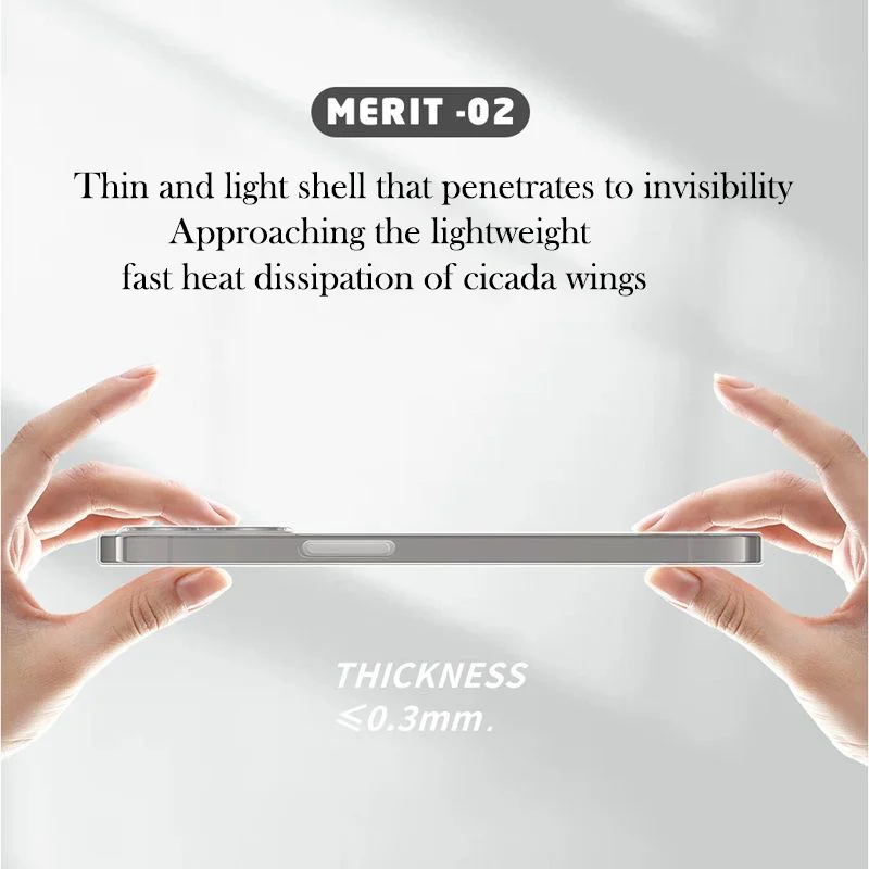 Magnetic Wireless Charging Protective Back Cover Case