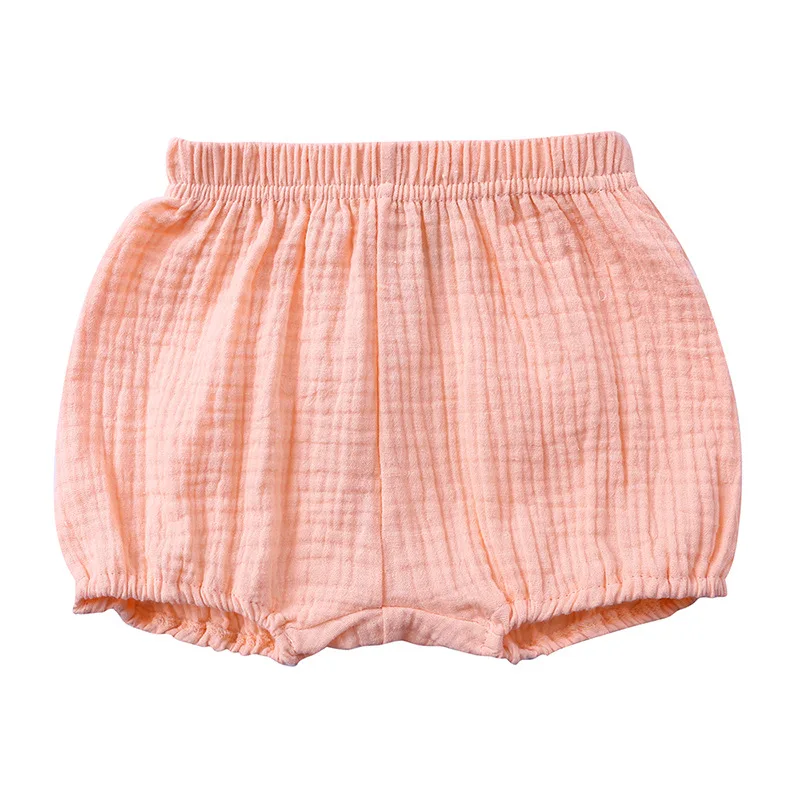 0-4T Baby Girls Boys Bloomers Shorts Linen Toddler Kids Briefs Newborn Panties Pants kids shorts