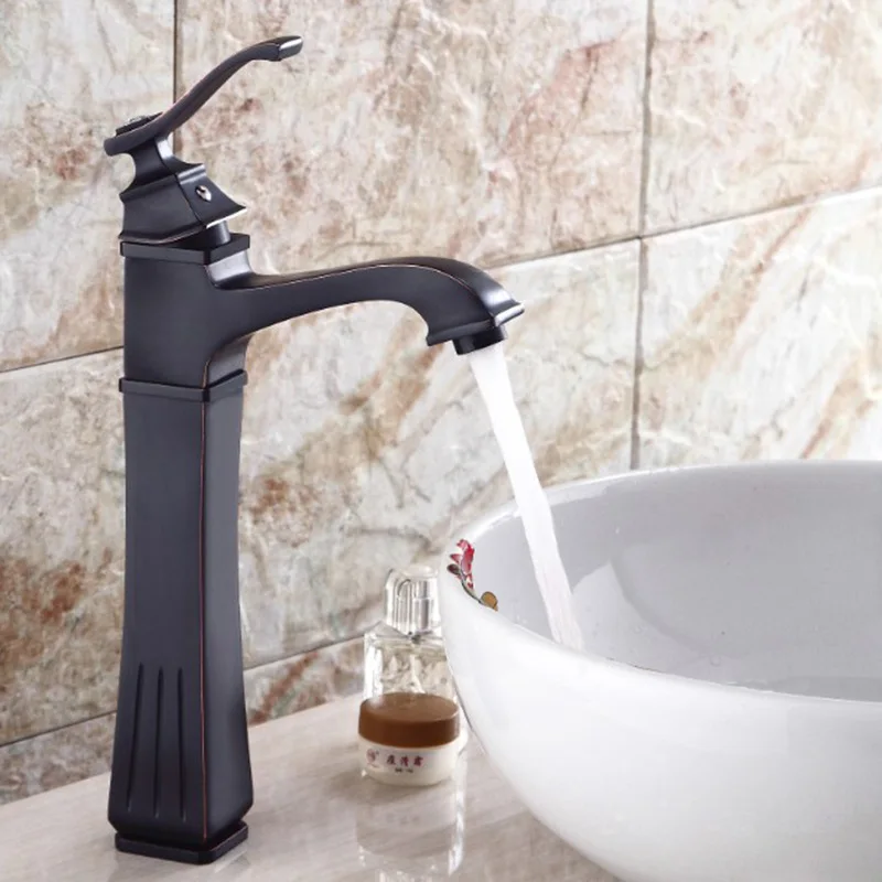 

Basin Faucets All Copper Faucet Hot And Cold Mixer Taps Faucet Bathroom Washbasin Water Faucet