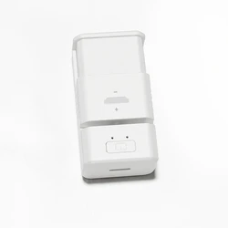 Universal Lithium Button Cell Charger with Single Slot Type - C (White)