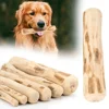 Durable Coffee Wood Chew Stick for Dogs - Natural Anxiety Relief & Teeth Cleaning Pet Toy 1