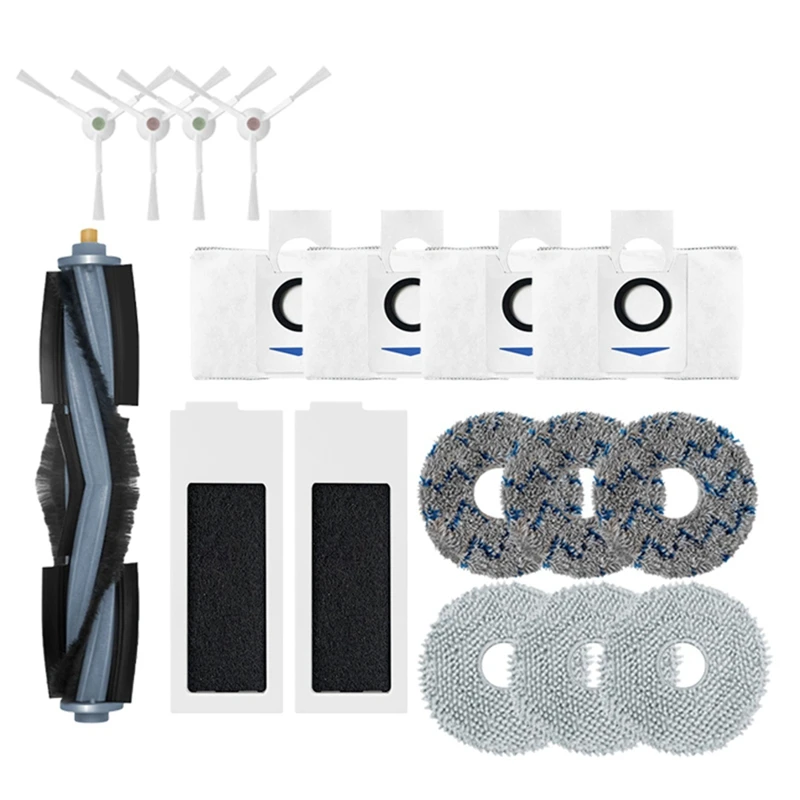 

Аксессуары Для Ecovacs Deebot T20 / T20 Max / T20 Pro, основная боковая щетка, Швабра, ткань, HEPA фильтр, мешок для пыли, запасные части