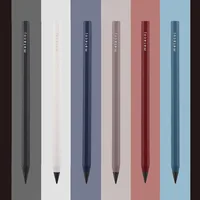 6 Colors Metal Eternal Pencil 12 Colors HB Replaceable Pen Tips School Office Art Sketching Painting Writing Stationery Supplies 2
