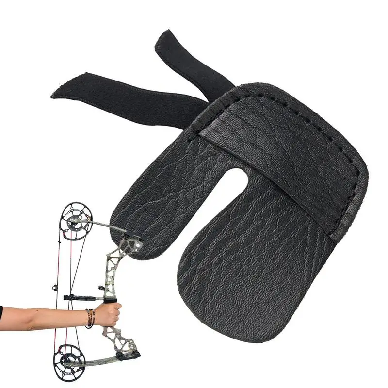 

Finger Guard Three Finger Leather Protective Gloves Leather Protective Gloves Light In Weight Protective Glove For Outdoor