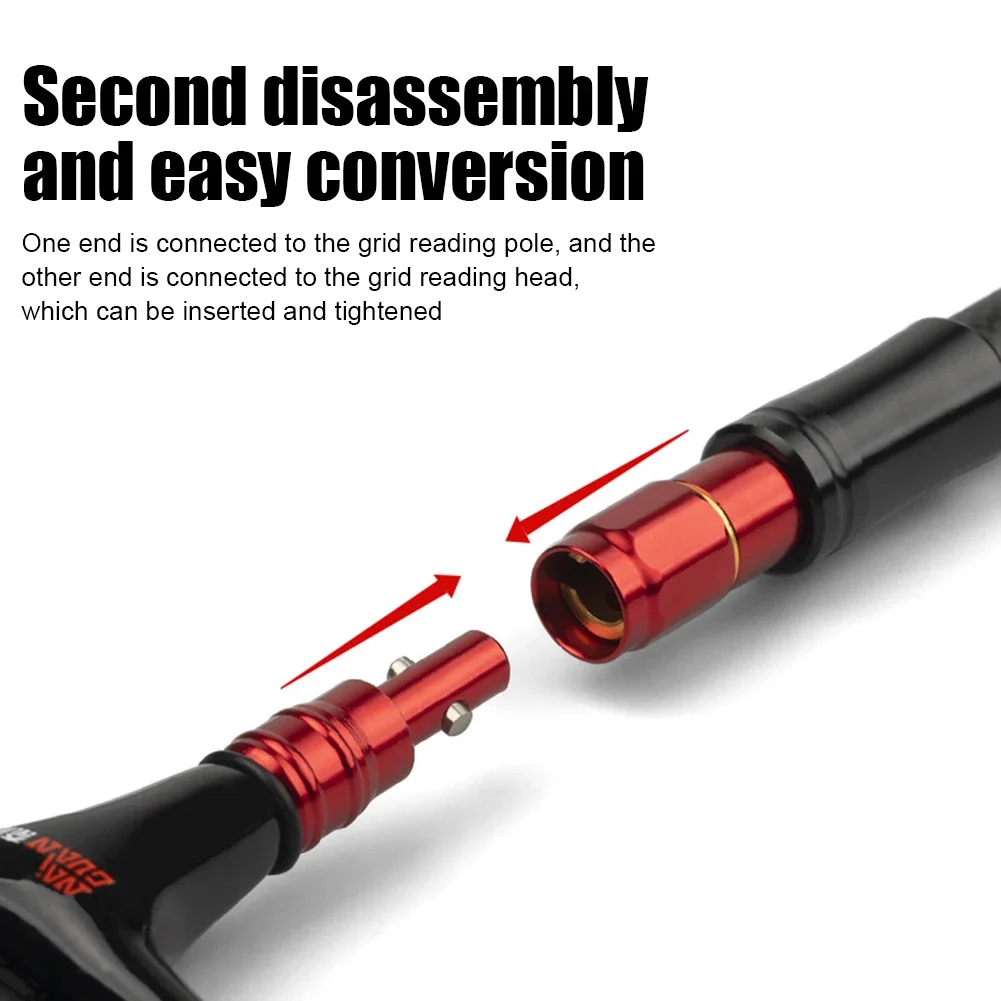 Kescher Kopf Adapter Anti-rotation Fisch Kescher Schraube Verhindern Fische Laufen Angeln Landung Harpune Angeln Zubehör – Detail 2