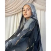 High Quality Modal Printed Hijab Headscarf Light Weight Soft Breathable Muslim Women Marble Printed Cotton Hijab 170*70cm