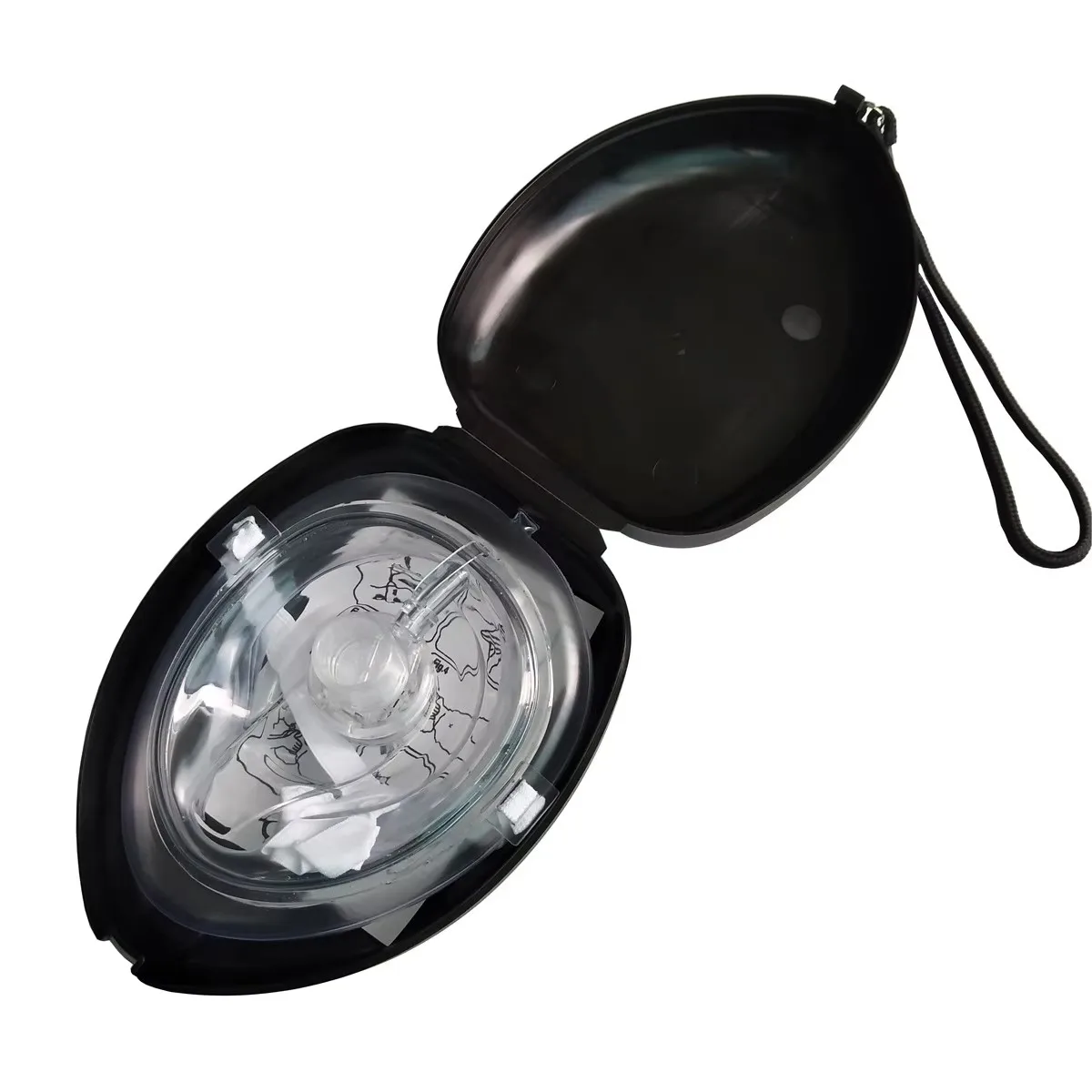 First Aid Mask 1pcs Professional CPR Breathing Mask Protect Rescuers Artificial Respiration Reuseable One way Valve