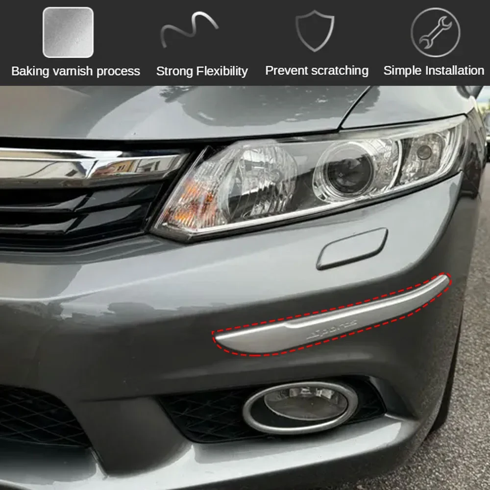 Front & Rear Bumper Corner Protector Guard - Universal Car Anti-Collision & Anti-Scratch Strip