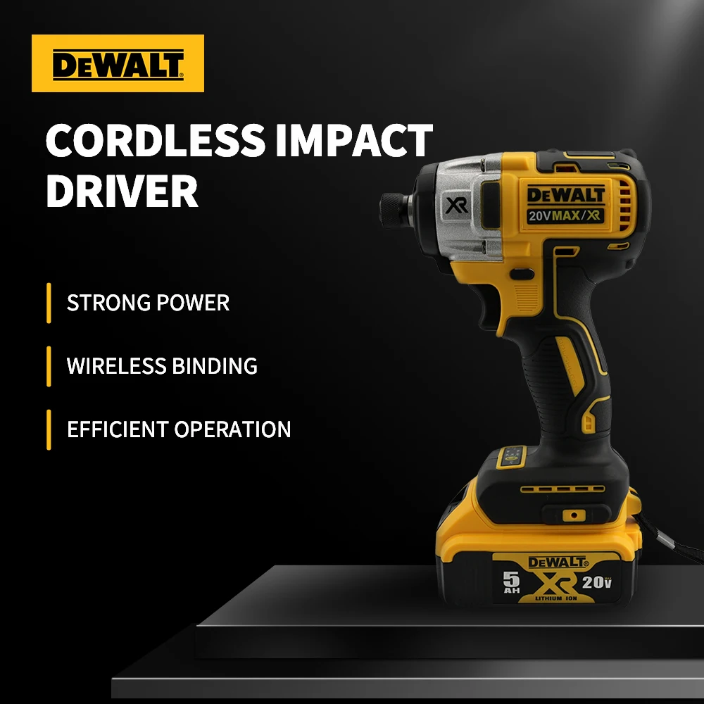 DEWALT DCD887 Electric drill tools Impact driver 20V  Lithium-ion cordless drill Electric screwdriver Brushless motor Power tool 2