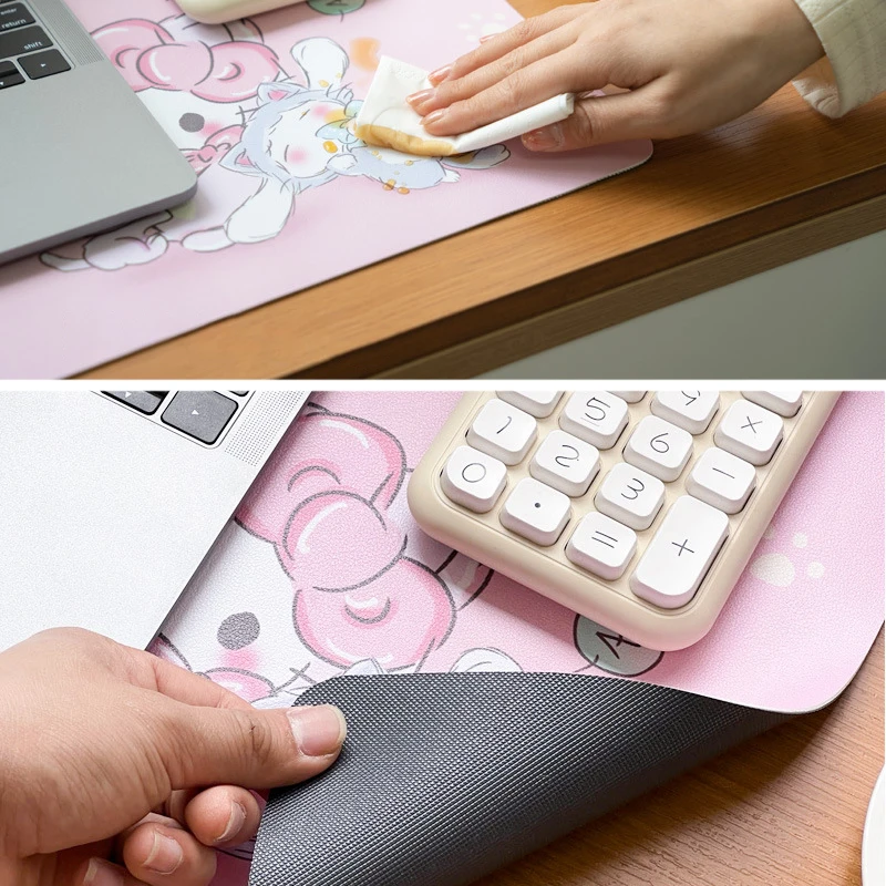 Sanrio Hello Kitty cartoon Alien Mouse Pad Melody Kuromi Cinnamoroll student Small Desk Mat office non-slip computer Mouse mat 5