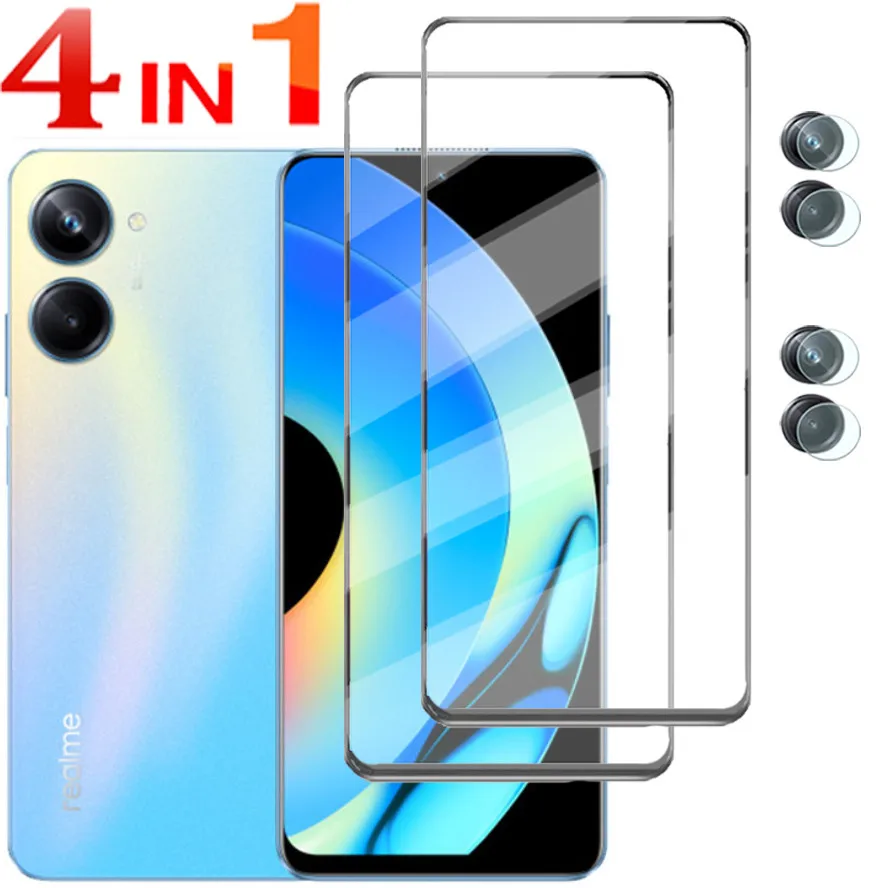 Vetro Temperato Per Realme 10 Pro Vetro Per Realmi 10 Pro Pellicola Protettiva Realme10 Vetro Safty Su Realme10 Pellicola Fotocamera Realme 10Pro Acce