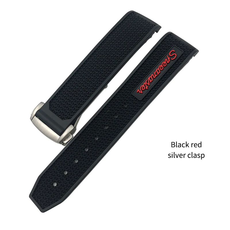 20Mm 21Mm 19Mm 18Mm 22Mm Kwaliteit Natuurlijke Rubber Siliconen Band Voor Omega Speedmaster Horloge seamaster Deployment Sluiting Strap AliExpress