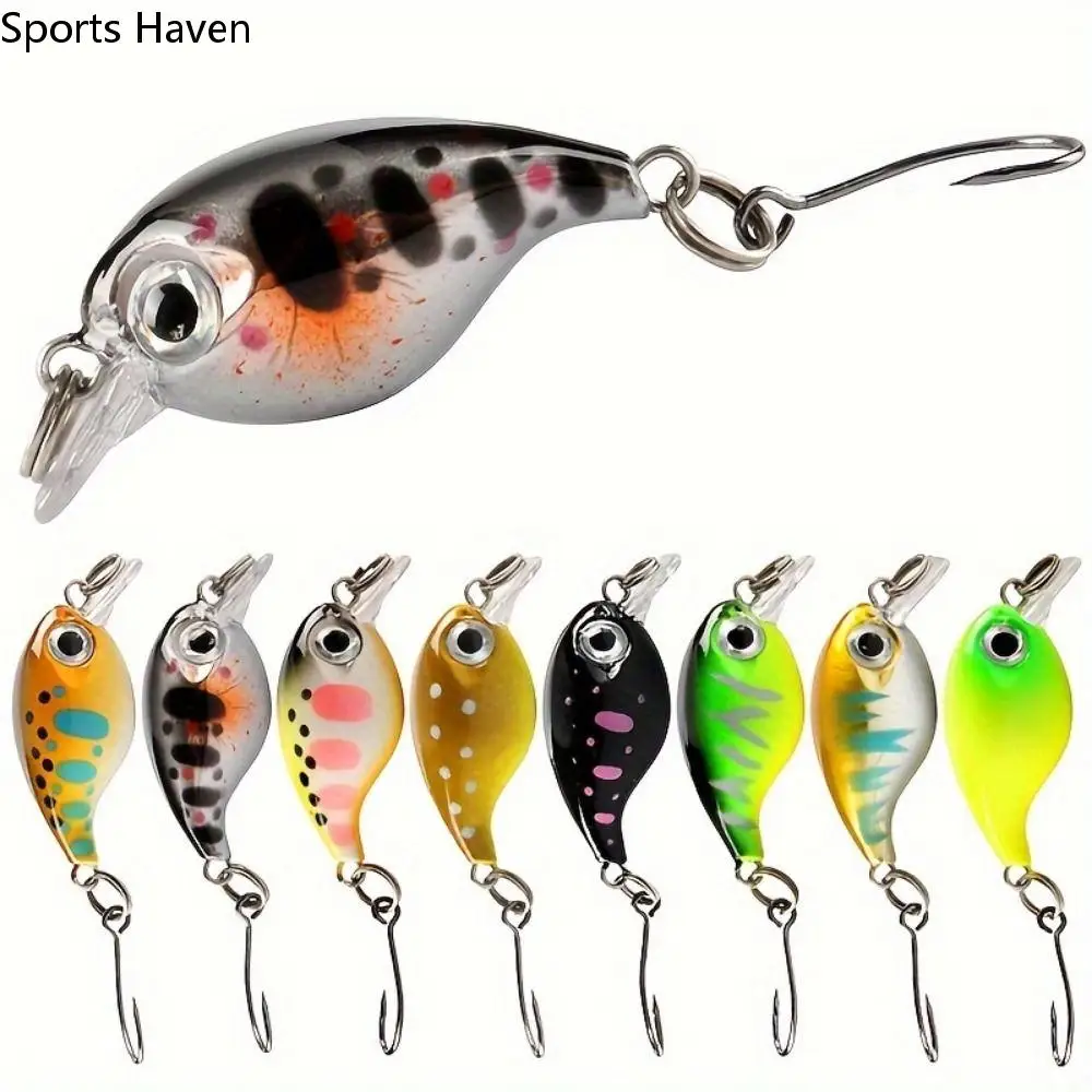 

Artificial Long Throw Hard Bait 3.6cm/2.1g Mini Crank Bait Bionic Fishing Lure Fishing Tackle