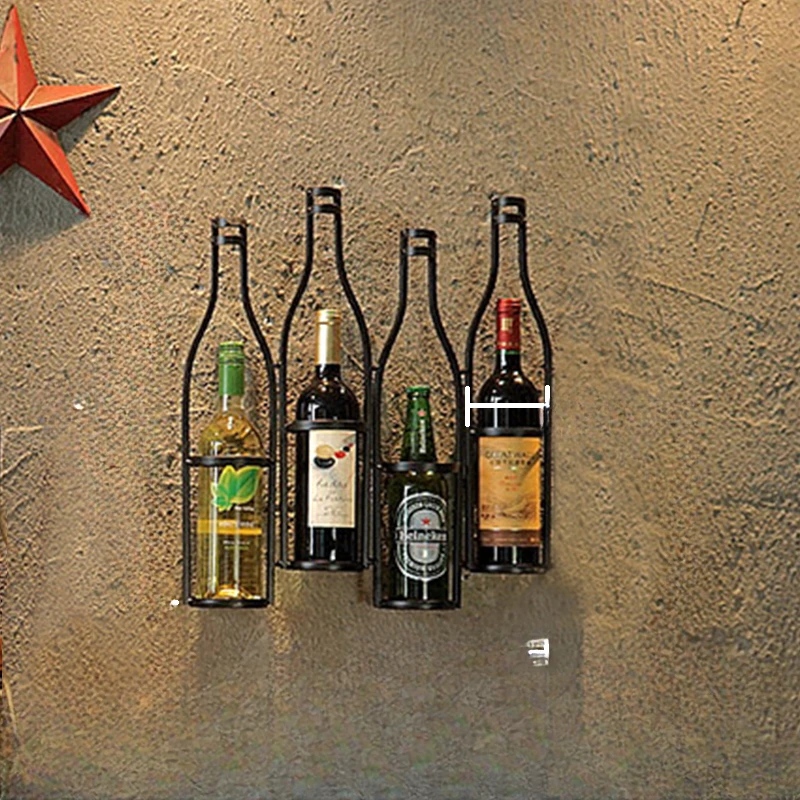 Showcase Restaurant Liquor Wine Holder Minimalist Furniture Shelves Vinegar Bar Cottage Storage Bottles Vitrina Cabinet Cellar