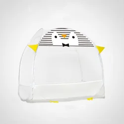 New Cartoon Portable Baby Crib Mosquito Netting Mongolian Yurts Children Camping Small Tent Baby Room Decoration Mosquito Net