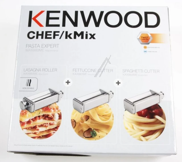 Kenwood AW20011036 Kit accessori MAX980ME per Pasta Maker Lasagne  Fettuccine Spaghetti