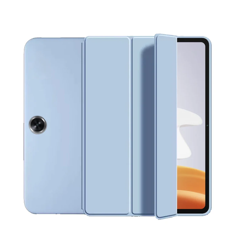 Magnetic Folding Stand Soft Silicone Tablet Case for 11.4-inch Tablets - Kid-Friendly Design