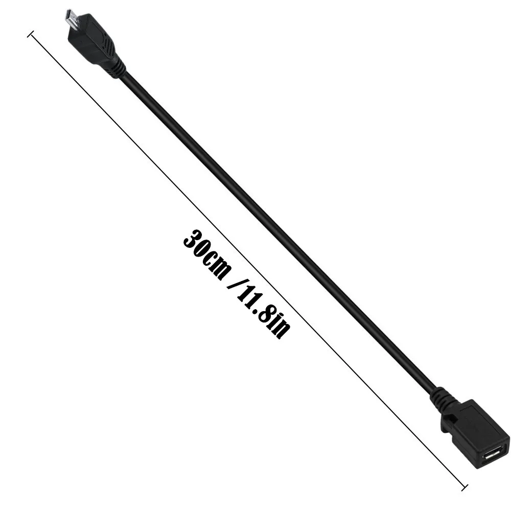 미니 USB 8 핀 남성 USB Type-C 3.1/미니 5P/마이크로 5 핀 여성 데이터 동기화 전원 공급 장치 디지털 카메라 어댑터 케이블 코드