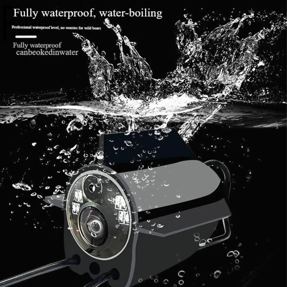 Caméra pêche sous-marine HD 4.3/5 pouces étanche avec vue large 220° pour lac et glace