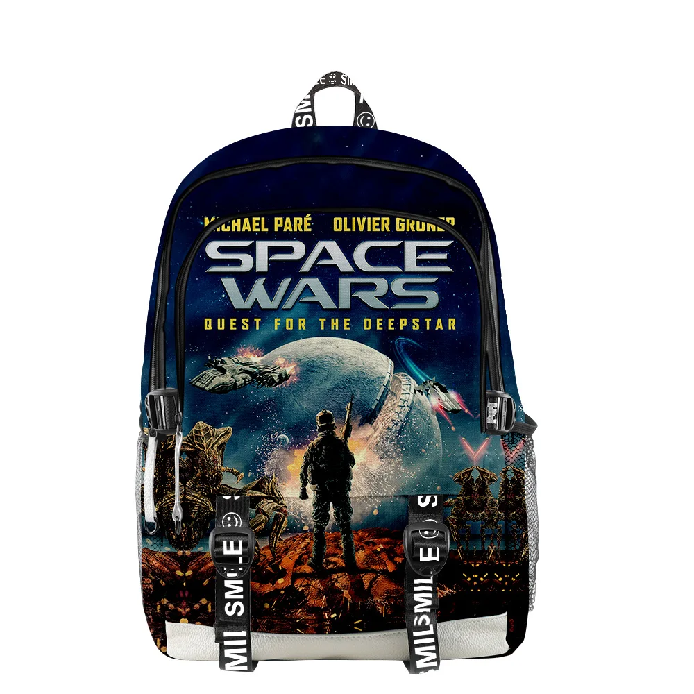 Space Wars Quest for the Deepstar 2023 Fashion Zipper Backpack New