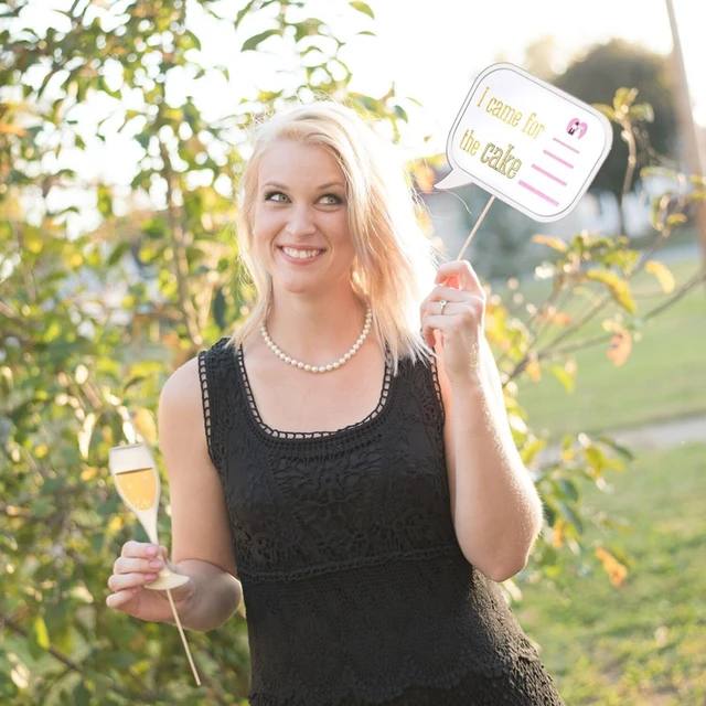 DIY 웨딩 장식 사진 부스 소품