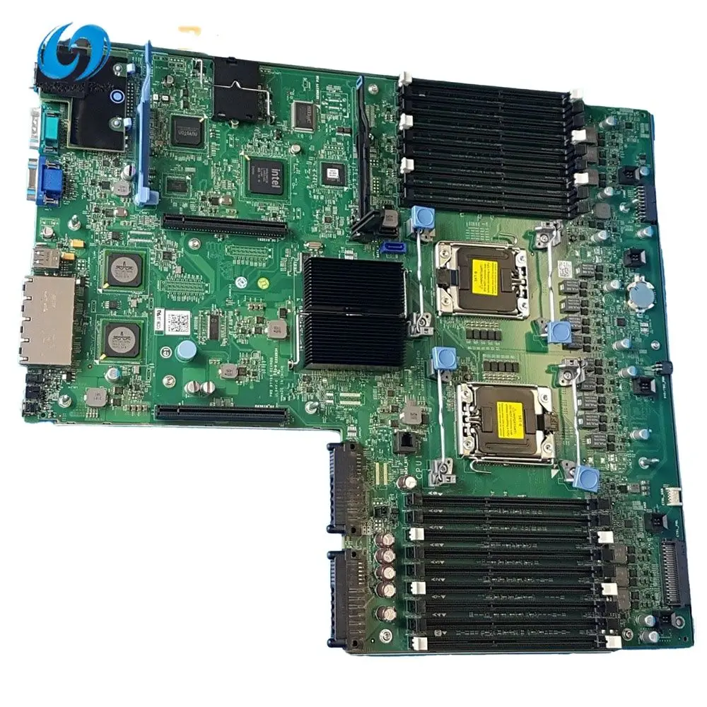Original Server Motherboard For DELL PowerEdge R710 XDX06 0NH4P N4YV2 Built in Idrac Port Good Quality