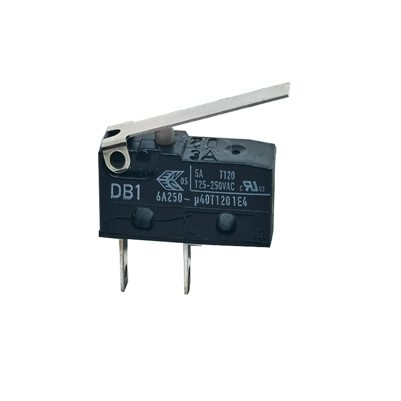 1PCSCHERRYMicroSwitchIP67DB1LimitSwitch6A250VwithStraightHandleConstantLength2pinC-NO