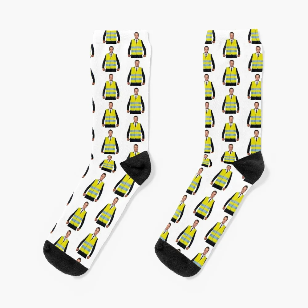 

Macron Yellow Vest Socks Men'S Socks Men'S Cycling Socks
