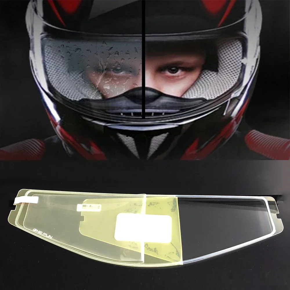 

Motorcycle Helmet Visor Anti Fog Film Moto Helmet for MT-V-16 Visor Helmets Lens Film for MT ATOM SV