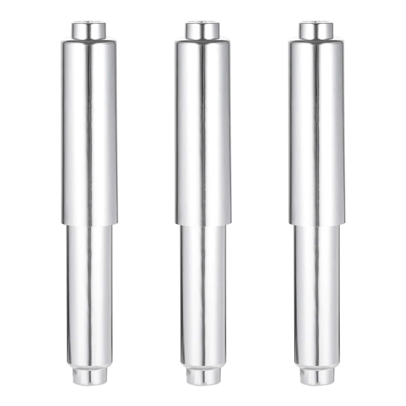1/3pcs Toilet Paper Holder Roller Bathroom Paper Towel Plated ABS Retractable Spring Insert Replacement Lightweight paper towel holder,toilet paper holder,toilet paper rack,toilet roll holder,paper towel rack