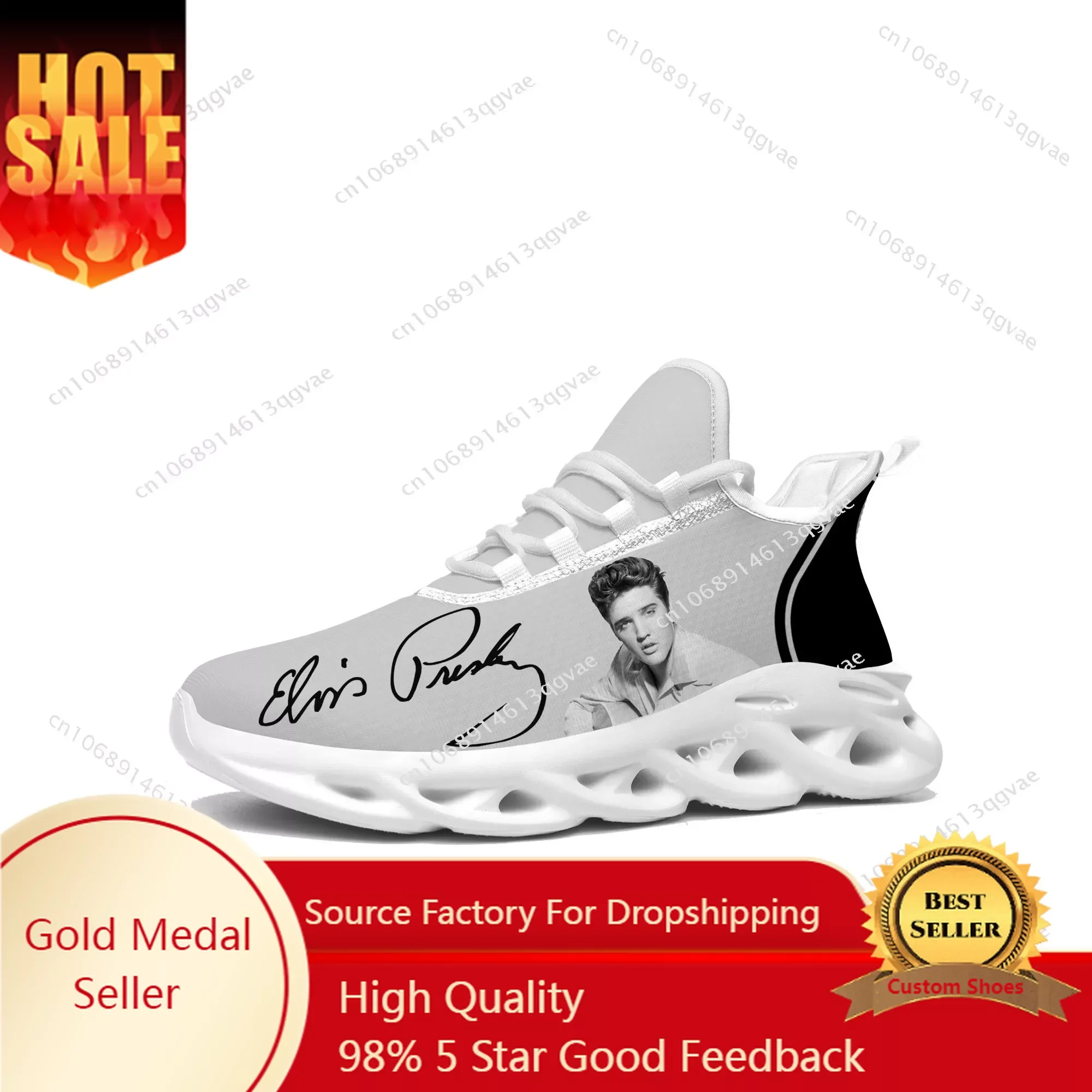 

Elvis King Hillbilly Cat Flats Sneakers Mens Womens Aaron Sports Running Sneaker Lace Up Mesh Footwear Tailor-made Shoe Presley