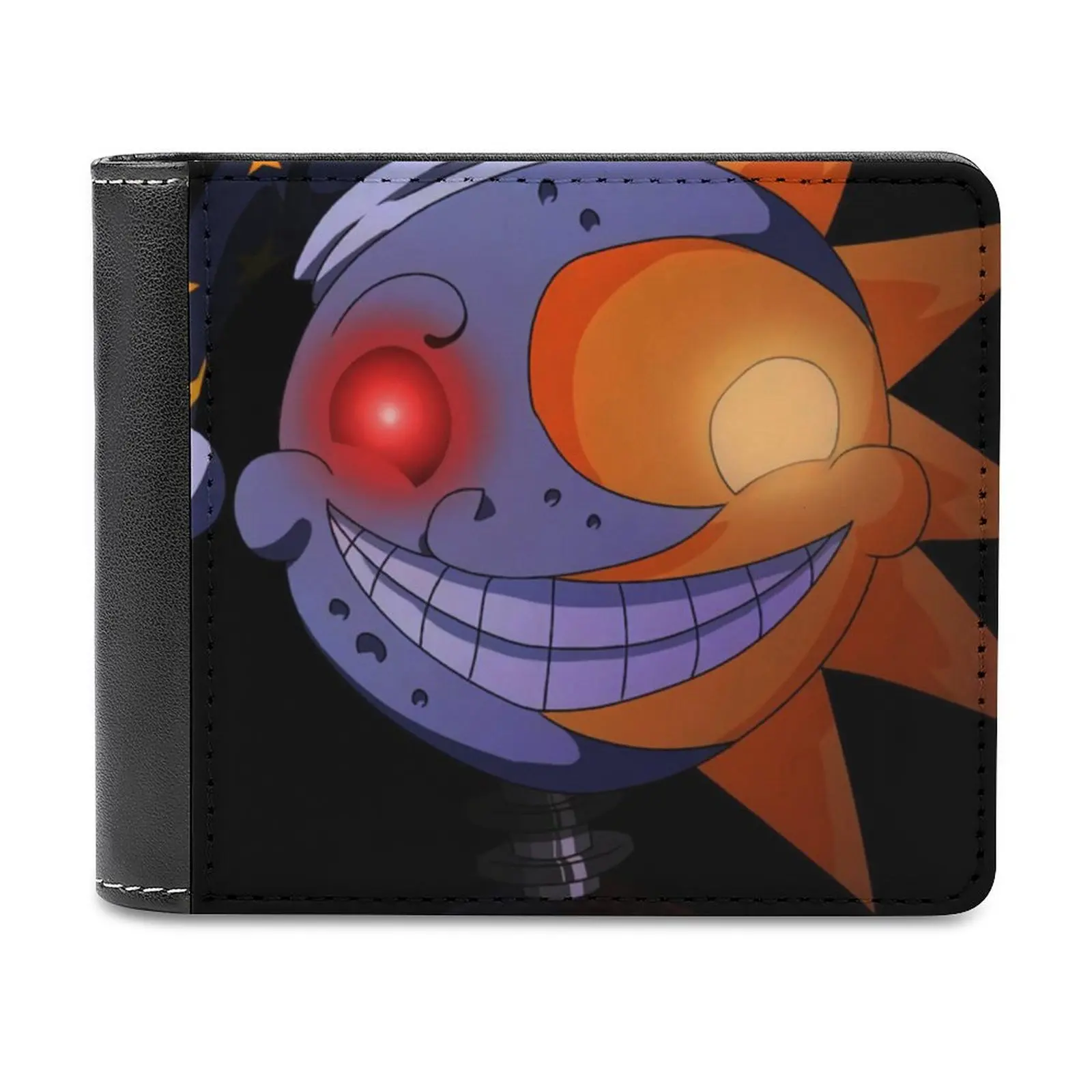 Moondrop E Sunrise Fnaf Security Violation Portafogli Personalizzati Da Uomo In Pelle Pu Di Alta Qualità Per Portafogli Regalo Da Uomo Di Lusso Fnaf
