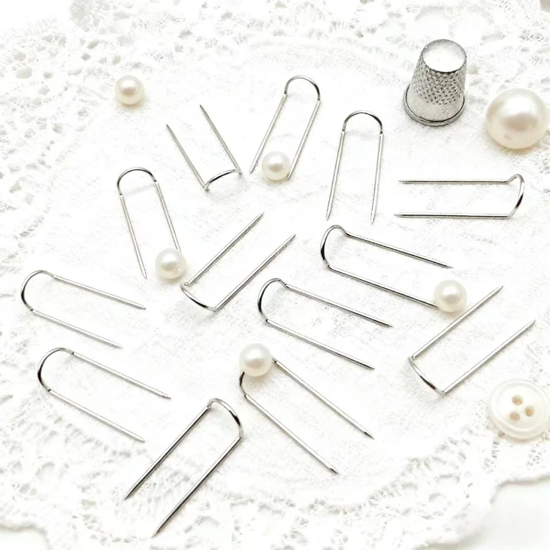 206개 U자형 리스핀, 부식 방지 금속, 밀짚 리스, 가지 및 DIY 장