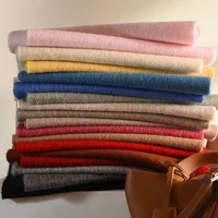 Knitted Scarf Women 100% Wool Winter Warm Scarves Bright Solid Color Design Thickened Shawl Soft Triangle Pashmina Neck 2025 NEW - Image 2