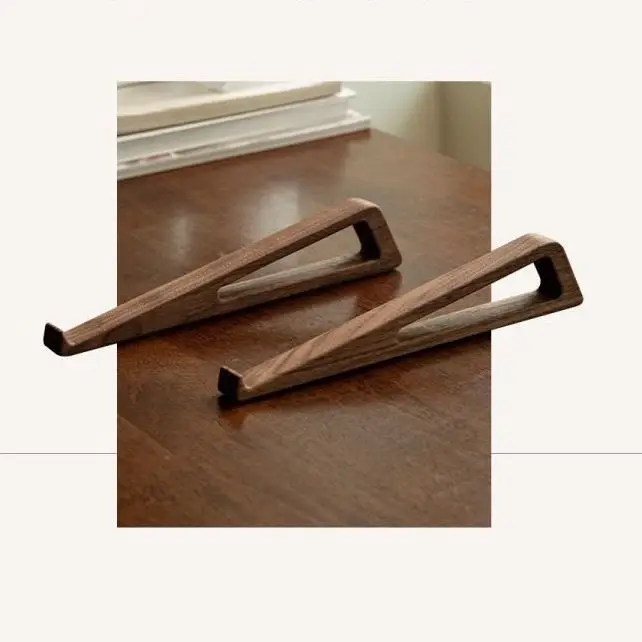 Suporte para notebook, estante de bambu, rack de armazenamento para mesa de leitura, leitura e aprendizagem de tablet leitura maravilha