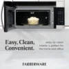 Over-the-Range Microwave Oven, 1.7 Cu. Ft. - 1000W - Auto Reheat, Multi-Stage Cooking, Melt/Soften Feature, Child Safety Lock, L 5