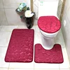 wine red-3PCS