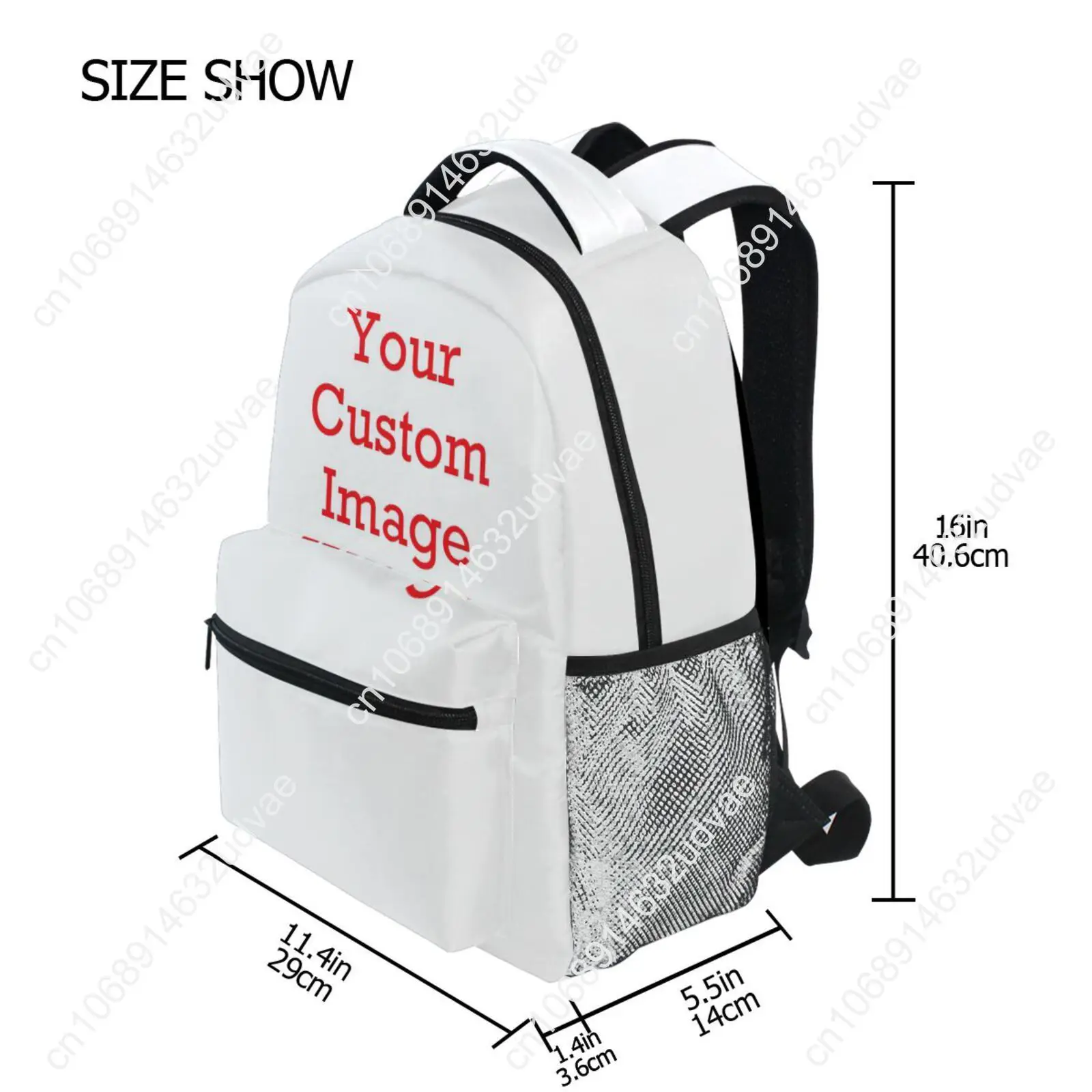 2023 NEW High School Girls Backpack Star Customized Image School Bags For Teenage Girls Multi Pockets Backpack Women Mochila